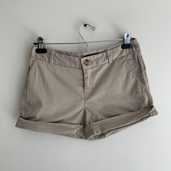Aritzia Talula Women's Shorts Khaki Pockets Cargo Utility Army low rise Size 0 - Picture 6 of 12